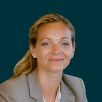 Portrait d'Anne Simond, membre du conseil d'administration de Licorn.