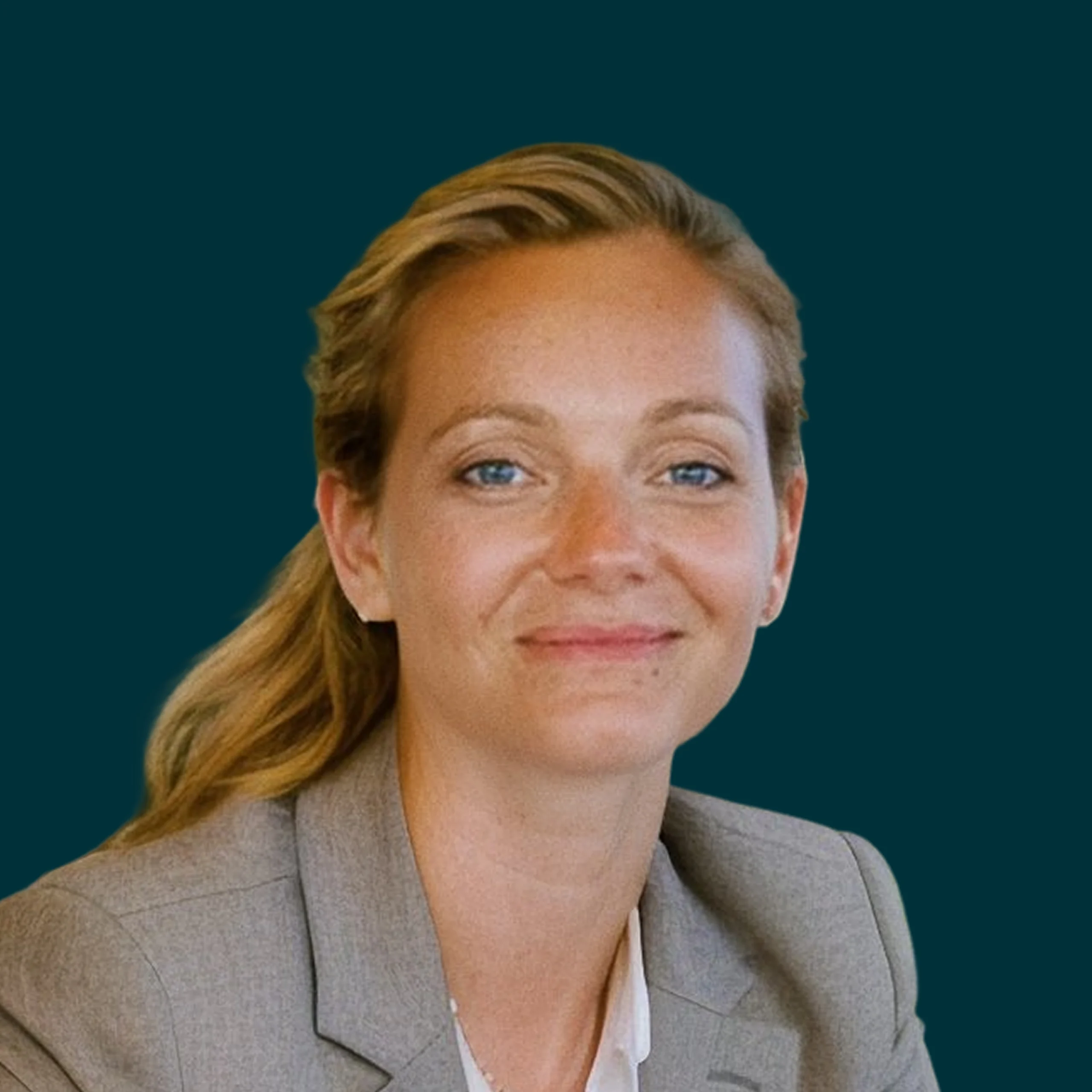 Porträt von Anne Simond, Mitglied des Verwaltungsrats von Licorn.